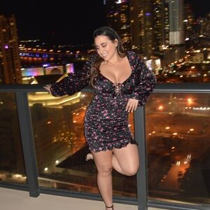 Silk Ruched long sleeve mini dress